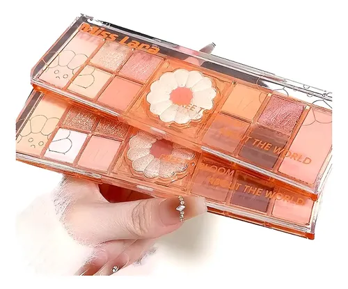 Daisy Flower Paleta Sombras Rubor Estilo Coreano Miss Lara