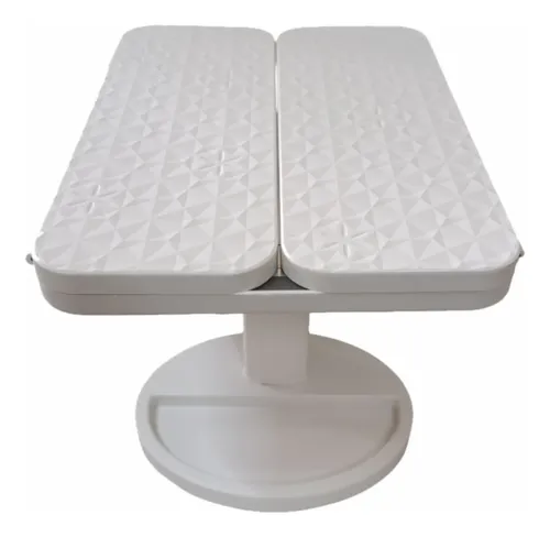 Espejo Maquillaje Plegable Luz Led Tactil Recargable Usb