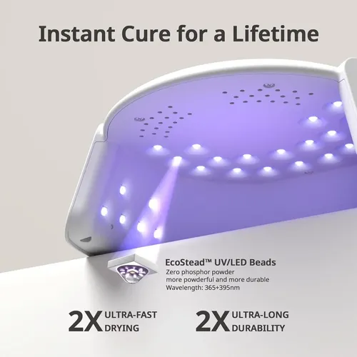 Lámpara De Uñas Uv Led Btartboxnails Xcuringpro 20cm