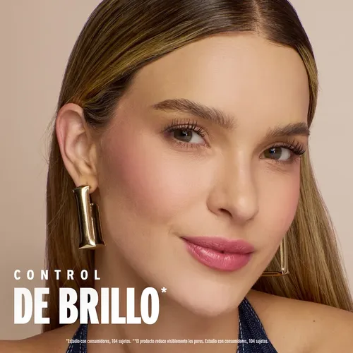 Base De Maquillaje Vogue Mate Natural Tono Petalo