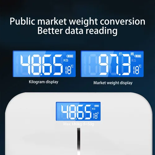 Báscula De Baño Digital I, Báscula De Peso Corporal De Alta