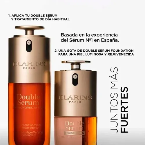 Base De Maquillaje Clarins Double Serum Antiedad