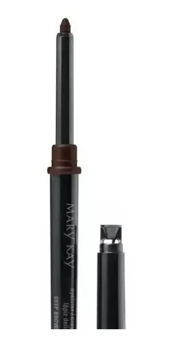 Lápiz Delineador Retráctil Mary Kay Negro 0,28g Para Ojos Color Marrón Oscuro