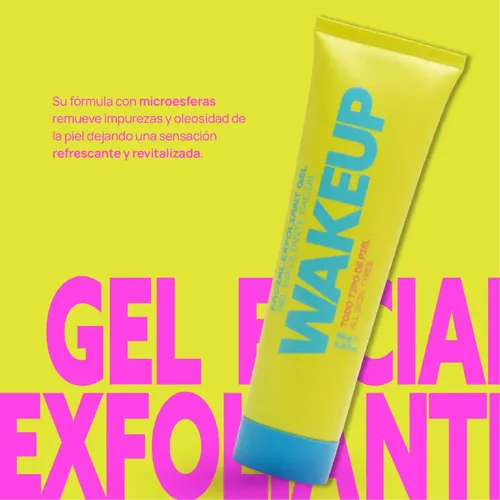 Gel Exfoliante De Limpieza Facial Wake Up 150gr Primont