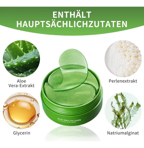 Womascarilla De Aloe Para Debajo De Los Ojos, 2 Parches Calm
