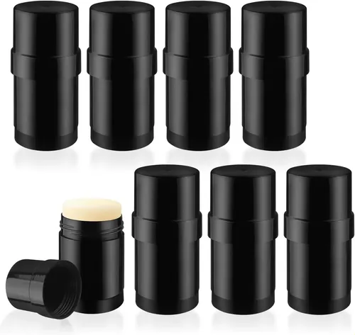 Paquete De 8 Tubos Desodorantes Negros Vacíos, 30 Ml