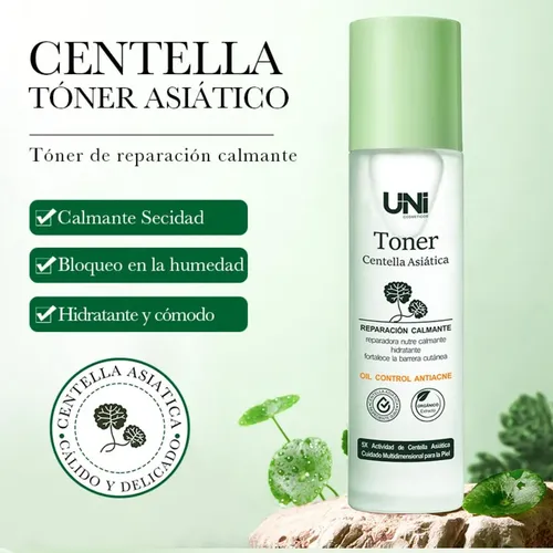 Tonico Facial Centella Asiatica Antiacne 120ml Bioaqua/uni