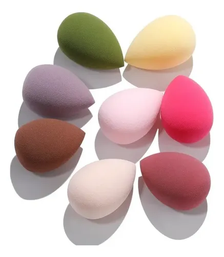 Xh Sjx Lote 12 Esponjas Difuminadora Maquillaje Tipo Beauty