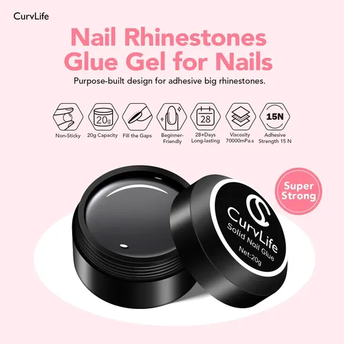 Pegamento Gel Suave Para Uñas Postizas Full Cover Uv
