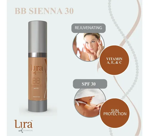 Lira Clinical Bb Spf 30 Tinte Sienna 20 G