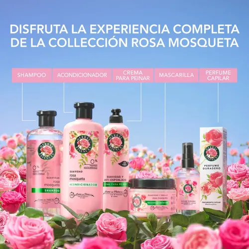 Acondicionador Suavidad Rosa Mosqueta Herbal Essences 240 Ml