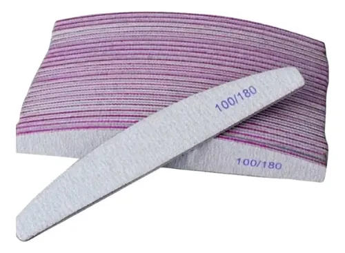 Lima Modelo 100/180 O 180/240 Profesional Uñas Esculpidas