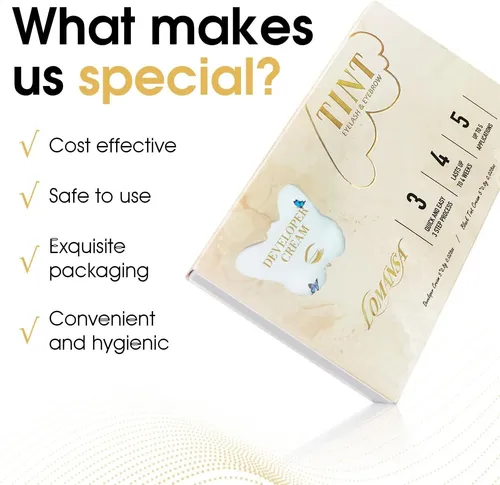 Kit De Tinte Para Cejas Y Pestañas Lomansa, Profesional
