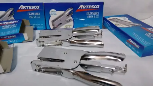 Abrochadora Artesco Tenaza M222 Broches 26/6 26/8 24/6 24/8