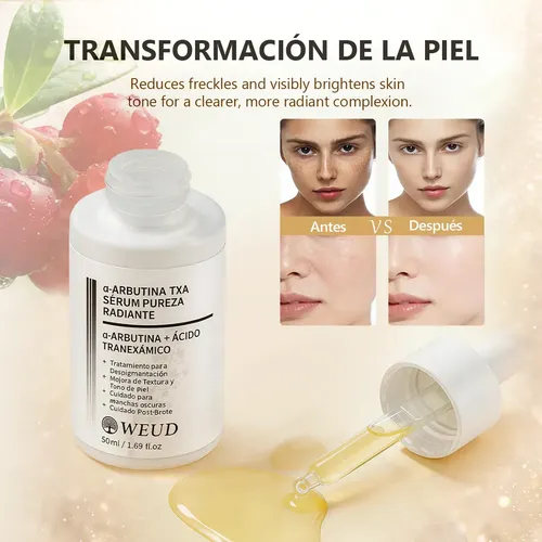 Weud Sérum Antimanchas Iluminador Arbutina Y Txa 50ml