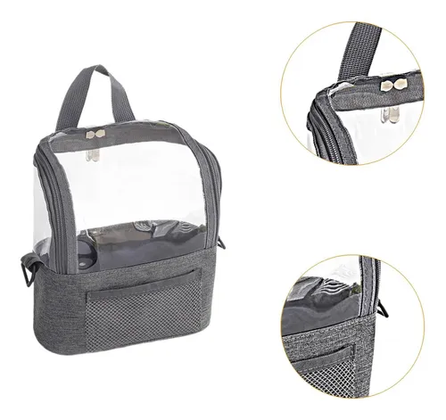Bag Cosmetics Clear Toiltries Neceser, Bolsa Con Forma De Z