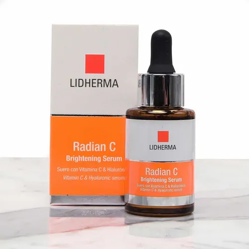 Radian C Serum Lidherma Ácido Hialurónico Y Vitamina C Tipo de piel Grasa Mixta Normal Seca