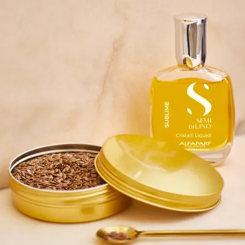 Serúm Puntas Cristalli Liquidi Alfaparf Semi Di Lino 50 Ml