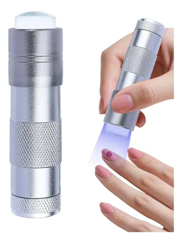 Lámpara Uv Para Uñas Portátil Con 12 Leds Y Secado Rápid