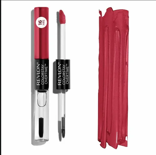 Labial Revlon Colorstay Overtime Tono 480 Unending Red Cream