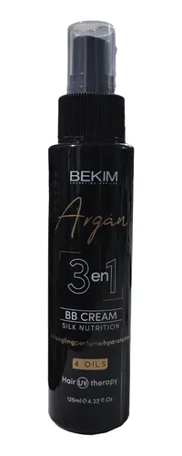 Crema Bb Cream 3 En 1 Bekim Silk Nutricion Argán X125 Ml