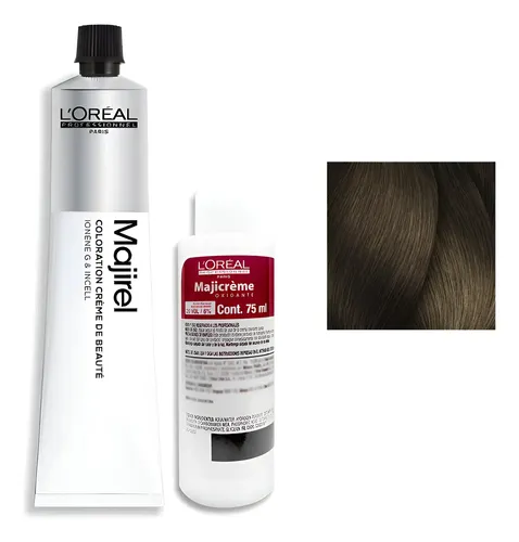 Tintura Majirel Loreal Coloracion Tono 7 + Oxidante 75ml 7 Rubio
