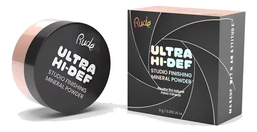 Uhd Studio Finishing Mineral Polvo Volátil Rude Cosmetics