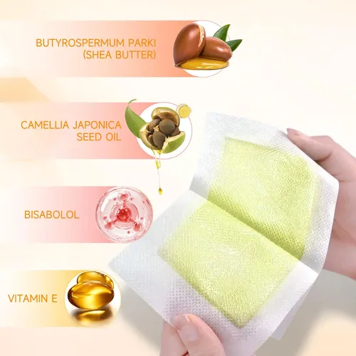 Kit Wax Strips Ygesiao De 100 Unidades Para Rostro Y Cuerpo