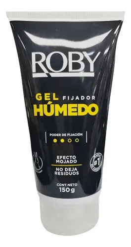 Pack X3 Gel Fijador Roby Húmedo 150g