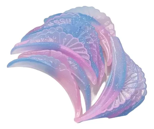 Bigudies Anatómico Sirena Con Glitter Lifting De Pestañas