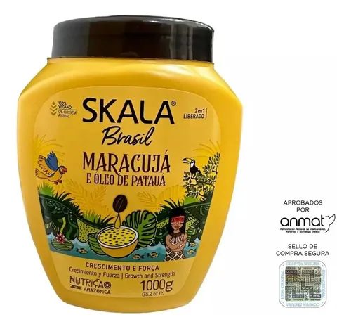 Skala Máscara Capilar 2 En 1 Vegana Maracuja Brasil X1kg