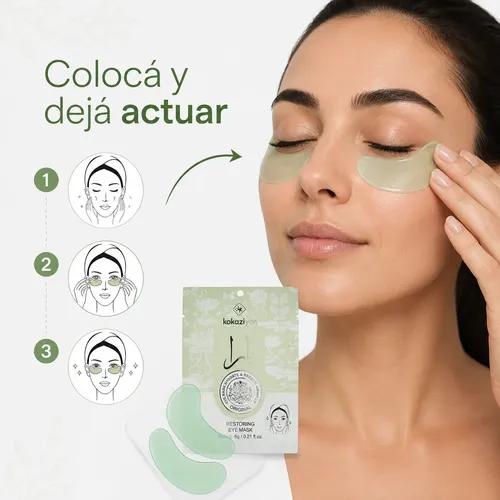 Mascarilla Ojos Antiojeras Hidratante 6g Colágeno