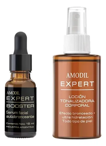 Set Autobronceante Expert Serum Facial Y Loción Corporal