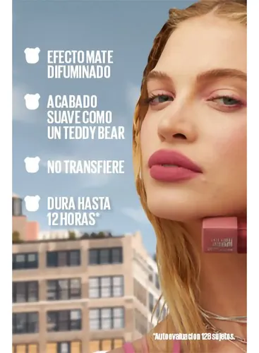 Labial Líquido Tinta Maybelline Teddy Tint 10 Current Mood