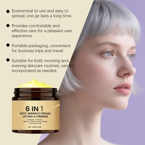 Crema Facial Hidratante Seis En Uno