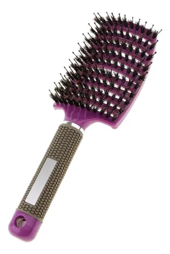Masajeador Para Cabello Profesional Púrpura
