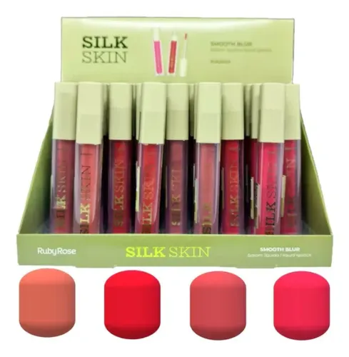 Labial Liquido Smooth Blur Ruby Rose Silk Skin