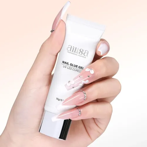 Pegamento Gel Profesional Para Uñas Postizas 15g