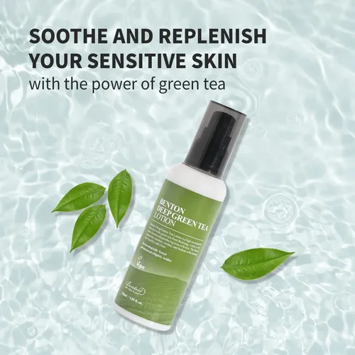Crema Hidratante Benton Deep Green Tea 120 Ml Para Piel *-*