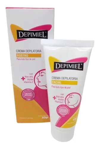 Crema Depilatoria Facial Piel Aloe Jojoba Depimiel X120gr