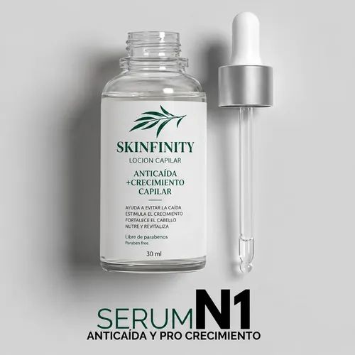 Combo Anticaida Serum+shampoo Skinfinity Fortaleza Capilar