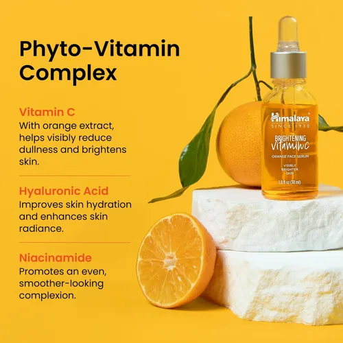 Sérum Facial Iluminador Con Vitamina C Himalaya 30 Ml Todo Tipo De Piel