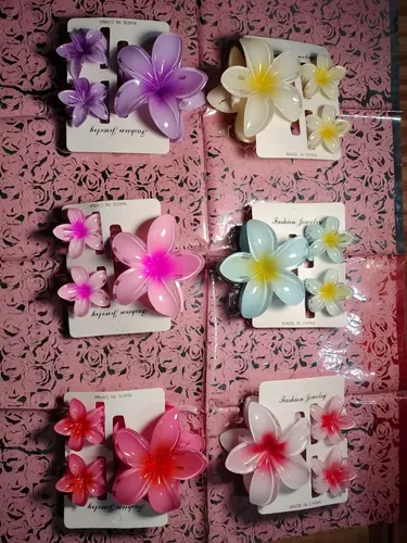 Broche De Pelo Flor Hawaiano