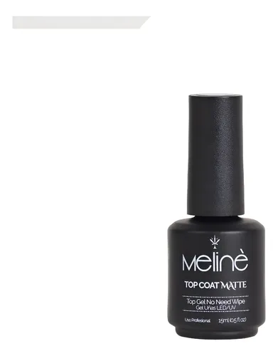 Esmalte Top Coat Matte Semipermanente Meline