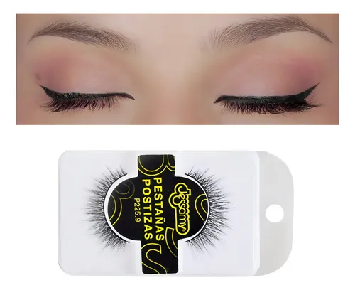 Pestañas Postizas Enteras Jessamy P225 Mink Sintético Color 09