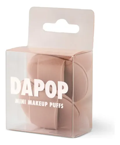 Makeup Puff Dapop – Dos Mini Esponjas Suaves Para Maquillaje Rosa Mini