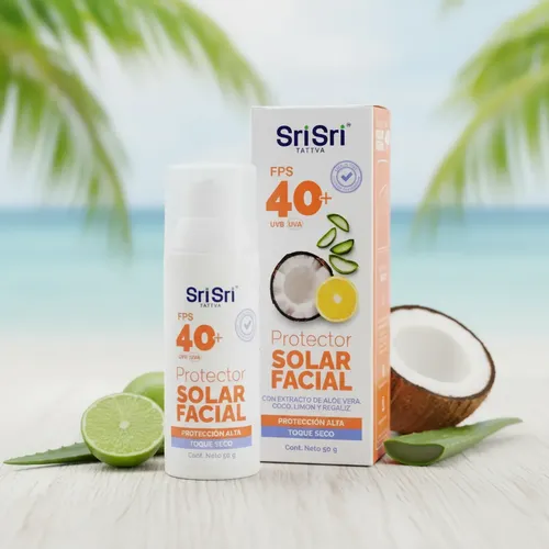 Protector Solar Spf 40 Toque Seco Sin Parabenos.