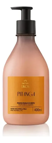 Crema Corporal Natura Ekos Pitanga, para Hidratación Profunda 400 mL