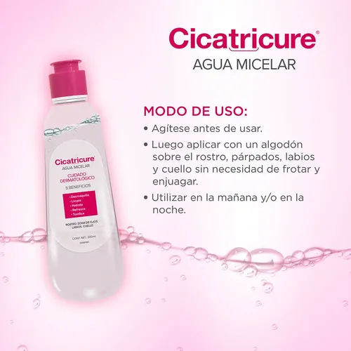 Cicatricure Agua Micelar Nf 5 En 1 X 200ml