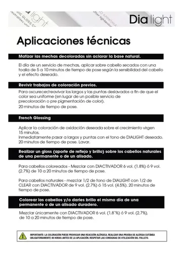 Tintura Loreal Dia Ligth X 50 Ml